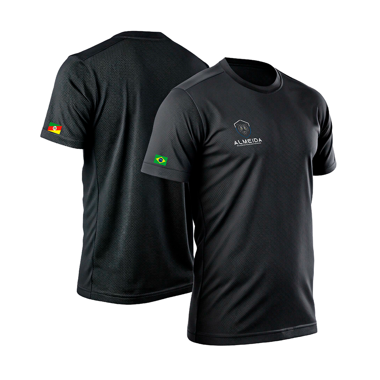 Camisetas do uniforme Almeida