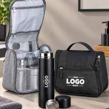 Kit Conexão, 2 peças personalizado com a marca da empresa
