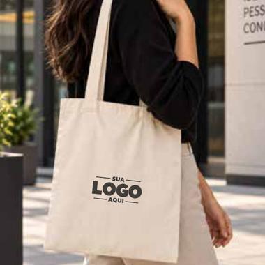 Ecobag Leve personalizado com a marca da empresa