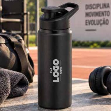 Garrafa Funcional personalizado com a marca da empresa