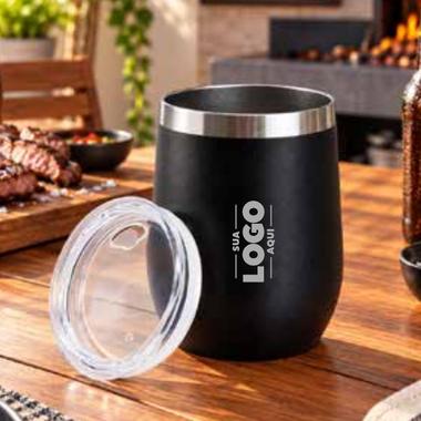 Copo Térmico Cuia personalizado com a marca da empresa