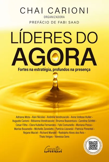 Capa do livro Líderes do Agora