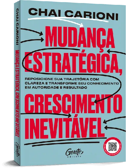 Capa do livro Mudança Estratégica, Crescimento Inevitável