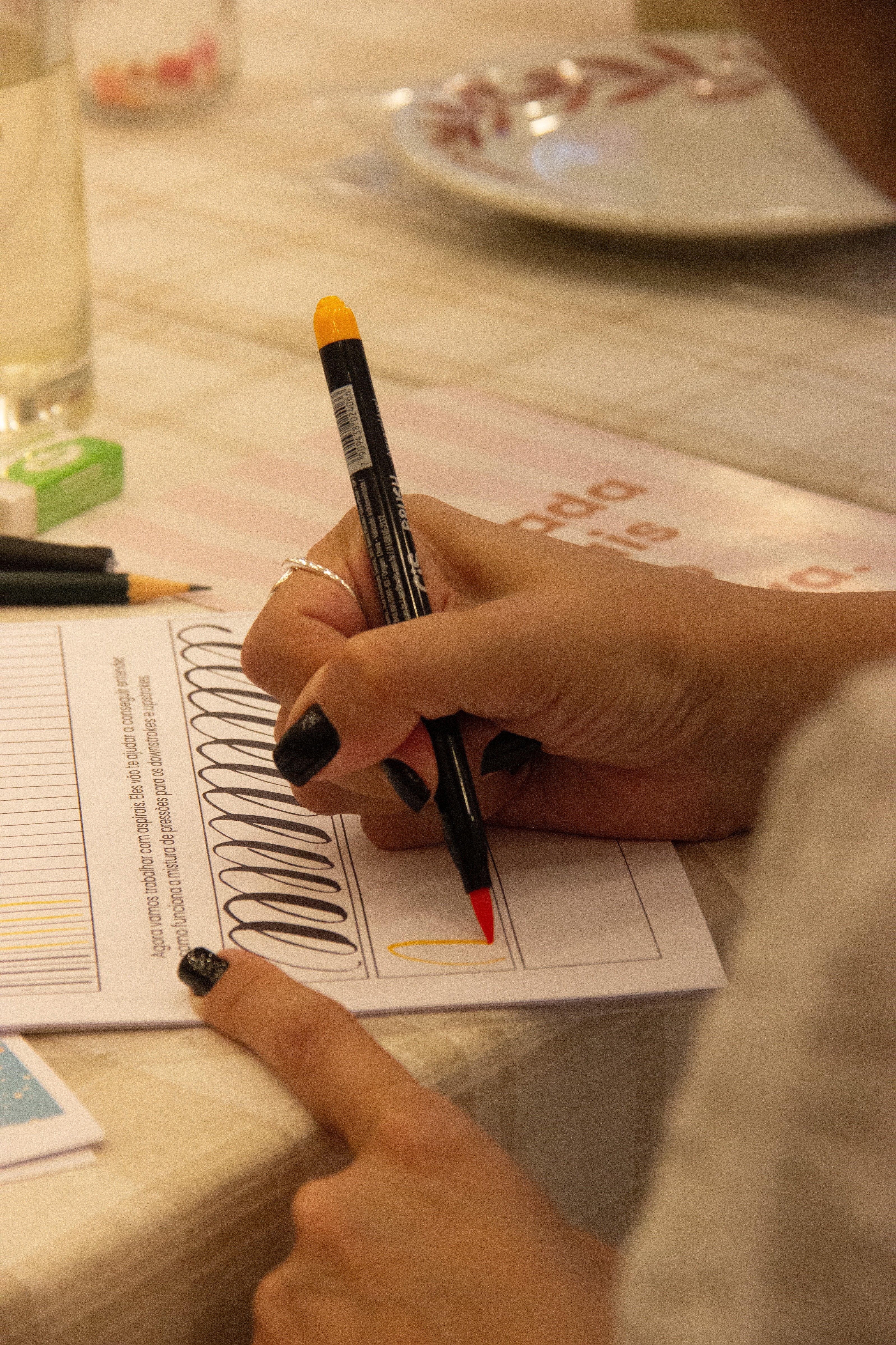 Lettering na Casa Criare