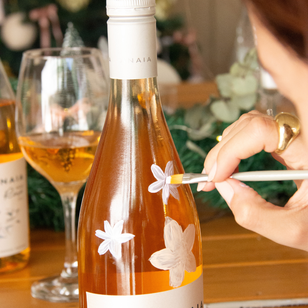 Pintando em vinhos na Casa Criare