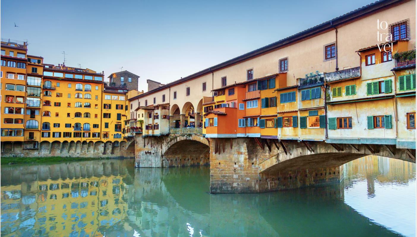 Ponte Vecchio em Florenca, Italia