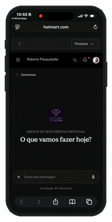 Estrategista de Vendas em uso
