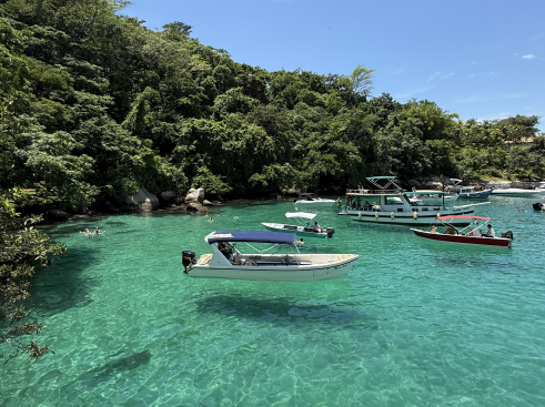 Passeio de barco pelas ilhas de Paraty